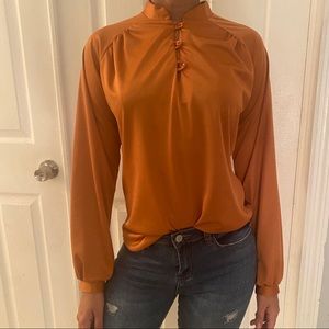 #Vintage Cheongsam Style blouse @coco&orange 🌻